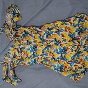 Forever 21 cold-shoulder small romper